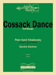 Cossack Dance Orchestra sheet music cover